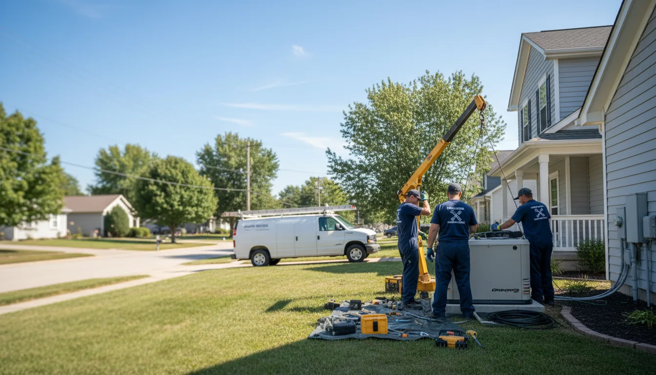 Generator Installation in Ellisville, IL near me